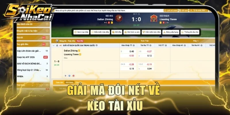 Giải mã đôi nét về kèo Tài Xỉu