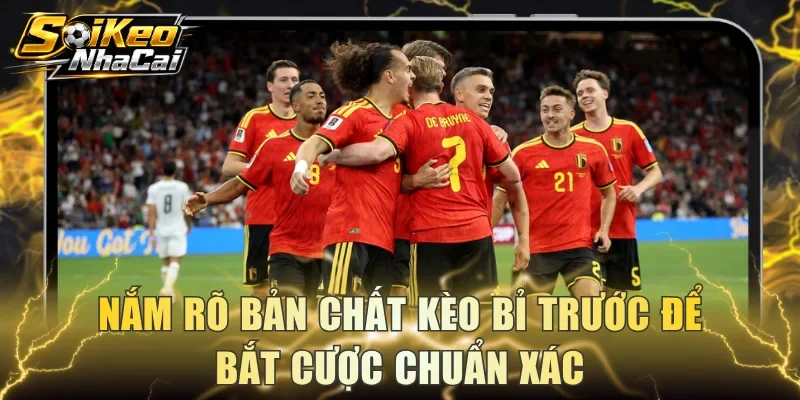 Nắm rõ bản chất kèo Bỉ trước để bắt cược chuẩn xác