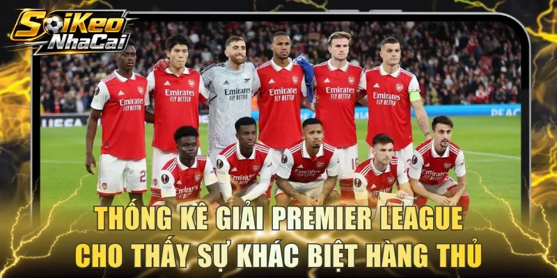Thống kê giải Premier League cho thấy sự khác biệt hàng thủ